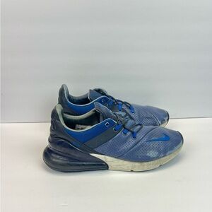 Nike Air Max 270 Premium Navy Blue Men's Size 10.5 Sneakers AO8283-400